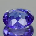 ok. 0,58ct/1szt -UJMUJĄCY TANZANIT NAT.-  5,89x5,04mm 2,50mm głęb. owal