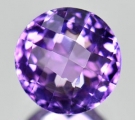 ok. 3,63ct/1szt -WSPANIAŁY AMETYST NAT.- 9,06x9,12mm 7,57mm gl okrągły ok. 3,63ct/1szt -WSPANIAŁY AMETYST NAT.- 9,06x9,12mm 7,57mm gl okrągły