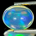 ok. 1,44ct/1szt. -PRZEPIĘKNY OPAL NAT.- unikat 9,52x4,79mm / 4,36mm głęb. owal