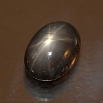 ok. 1,1ct/1szt. -GWIAŻDZISTY PIĘKNY SZAFIR NAT.- unikat 6,7x5,01mm / 3,14mm głęb.. owal