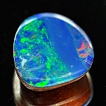 ok. 0,81ct/1szt. -PRZEPIĘKNY OPAL NAT.- unikat 8,2x7,2mm / 2,0mm  fantazyjny