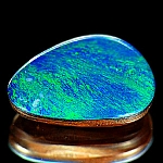 ok. 1,12ct/1szt. -PRZEPIĘKNY OPAL NAT.- unikat 10x6,8mm / 2,4mm fantazyjny