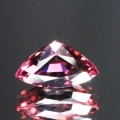 ok. 1,37ct /1szt. - REWELACYJNY BRZOSKWINIOWY TURMALIN NAT.-  9.4x5.7/4.7mm trilion