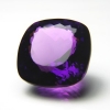 ok. 26,77ct /1szt. - WYSYCONY FIOLET, ZNIEWALAJĄCY AMETYST NAT.-  18.8x18.8/12.4mm antyk