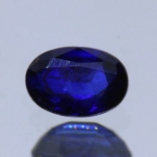 ok. 0,7ct /1szt. - ŁADNY CHABROWY SZAFIR NAT.-  6x4/3mm owal