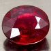 ok. 0,75ct /1szt. - AFRYKAŃSKI RUBIN NAT.-  5,8x4,8/3,2mm owal
