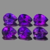 ok. 5,79ct /6szt. - SPRZEDANY!!! AMETYST NAT.- kalibr. 8x6mm kropla