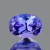 ok. 0,36ct /1szt. - SPRZEDANY!!! TANZANIT NAT.-  5.58mmx3.93mmx2.52 owal