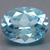 ok. 2,05ct /1szt. - PIĘKNY BRAZYLIJSKI TOPAZ NAT.-  9x7mm/4,5mmgł owal