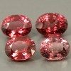 ok. 1,3ct /1szt. - PIĘKNY WESOŁY RODOLIT GRANAT NAT.-  7,2x5,7/3,9mm owal