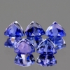 ok. 0,144ct /1szt. - REWELACYJNY - WYSOKA JAKOŚĆ - TANZANIT NAT.- kalibr. 3,50x3,50mm trilion