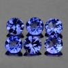 ok. 0,16ct /1szt. - FIOLETOWONIEBIESKIE (NAJCENNIEJSZA BARWA AAA), WSPANIAŁY MATERIAŁ JUBILERSKI, TOP TANZANIT NAT.- kalibr. 3,50mm okrągły