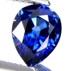 ok. 2,29ct /1szt. - CHABROWY AAA SZAFIR NAT.-  7x9.1/4.7mm kropla