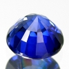 ok. 1,7ct /1szt. - CHABROWY AAA SZAFIR NAT.-   okrągły