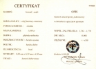 ok. 1,8ct /1szt. - CHABROWY AAA SZAFIR NAT.-  6.2x8/4.5mm owal