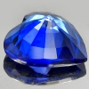 ok. 1,36ct /1szt. - CHABROWY AAA SZAFIR NAT.-   serce