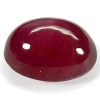 ok. 3,9ct /1szt. - DOSKONAŁY GWIAŻDZISTY RUBIN NAT.- owalny 9.5x7.3x5.3mm kaboszon