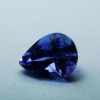 ok. 0,36ct /1szt. - REWELACYJNY - NAJWYŹSZA JAKOŚĆ - TANZANIT NAT.-  5,0x4,0/3,1mm kropla