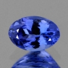 ok. 0,45ct /1szt. - PRZEPIĘKNY TANZANIT NAT.-  5.85mm x3.97mm x2.81mm(gł.) owal