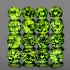 ok. 0,27ct /1szt. - DOSKONAŁY, SKRZĄCY PERYDOT NAT.- kalibr. 4,00mm okrągły