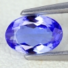 ok. 0,375ct /1szt. - PIĘKNY!  - TANZANIT NAT.-  6.01x3.96/2.28mm owal