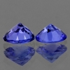 ok. 0,32ct /1szt. - REWELACYJNY!!!  PIĘKNY TANZANIT NAT.- dosk.para 4,40 mm średn. okrągły