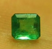 ok. 0,44ct /1szt. - PRZEPIĘKNY! KOLUMBIJSKI SZMARAGD NAT.-  5,06x3,95/2,73mm prostokąt