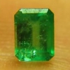 ok. 0,61ct /1szt. - WSPANIAŁY KOLUMBIJSKI SZMARAGD NAT.-  5,88x4,43/3,30mm prostokąt