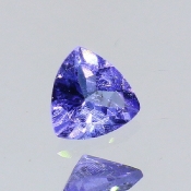 ok. 0,21ct /1szt. - PIĘKNY! TANZANIT NAT.- kalibr. 4,0x4,0/2,0mm trilion