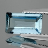 ok. 0,72ct /1szt. - PRZEPIĘKNY AKWAMARYN NAT.- faset. 8,22x4,58/2,52mm prostokąt