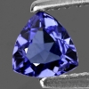 ok. 0,36ct /1szt. - SKRZĄCY TANZANIT NAT.- faset. 5,10x5,10x5,08 / 2,28mm trilion