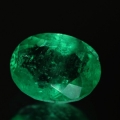 ok. 0,54ct /1szt. - WSPANIAŁY PIĘKNY SZMARAGD NAT.- faset. 4,69x6,03/3,11mm owal ok. 0,54ct /1szt. - WSPANIAŁY PIĘKNY SZMARAGD NAT.- faset. 4,69x6,03/3,11mm owal