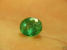 ok. 0,63ct /1szt. -  SZMARAGD NAT.- faset. 4,90x5,73/4,10mm owal