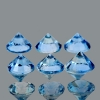 ok. 0,15ct /1szt. - PIĘKNY CZYSTY AKWAMARYN NAT.- doskonały szlif 3,5mm średn. owal