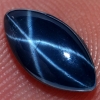 ok. 2,32ct /1szt. - WSPANIAŁY GWIAŹDZISTY SZAFIR NAT.- doskonały szlif 5,70x11,15mm / 3,37mm wysokość markiza