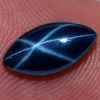 ok. 2,32ct /1szt. - WSPANIAŁY GWIAŹDZISTY SZAFIR NAT.- doskonały szlif 5,70x11,15mm / 3,37mm wysokość markiza