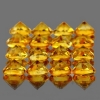 ok. 0,32ct /1szt. -  CYTRYN NAT.-  4,5mm średn. okrągły