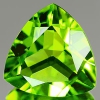 ok. 2,69ct /1szt. - ZNIEWALAJĄCY PERYDOT, OLIWIN NAT.-  9,6x9,6mm 4,7mm gł trilion