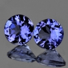 ok. 0,52ct /1para. - PIĘKNY TANZANIT NAT.- 3,8mm okrągły ok. 0,52ct /1para. - PIĘKNY TANZANIT NAT.- 3,8mm okrągły