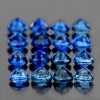 ok. 0,06ct /1szt. -  SZAFIR NAT.- szlif okrągły 2,20mm (kalibrowany +/-0,05mm)
