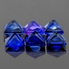 ok. 0,11ct /1szt. -  SZAFIR NAT.- kalibrowany 2,50mm +/-0,05mm kwadrat