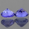 ok. 0,53ct/2para - TANZANIT NAT.- kalibrowany 4,0mm okrągły