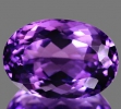 ok. 7,28ct/1szt - AMETYST NAT.-  14,7x10,3mm / 7,88mm głęb. owal	
