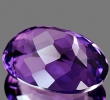 ok. 7,28ct/1szt - AMETYST NAT.-  14,7x10,3mm / 7,88mm głęb. owal	
