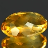 ok. 5,61ct/1szt - CYTRYN -  13,6x9,1mm / 7,4mm głęb. owal