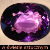 ok. 13,24ct/1szt -PIĘKNY AMETYST NAT.- 18,03x14,63mm / 8,32mm gł owal ok. 13,24ct/1szt -PIĘKNY AMETYST NAT.- 18,03x14,63mm / 8,32mm gł owal