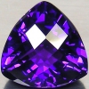 ok. 8,52ct/1szt -DOSKONAŁY  AMETYST NAT.-  13,51x13,53mm / 9,46mm głęb.\ trilion
