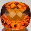 ok. 23,09ct/1szt -REWELACYJNY, MADERA  CYTRYN NAT.-  18,50x17,39mm / 12,46mm głęb. antyk	
