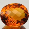 ok. 23,74ct/1szt -PIĘKNY CYTRYN NAT.-  20,95x17,35mm / 12,25mm głęb. owal	