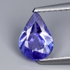 ok. 0,88ct/1szt - TANZANIT NAT.-  8,02x5,73mm 3,27mm głęb. kropla